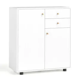 komoda-z-2-szufladami-regal-do-salonu-bialy