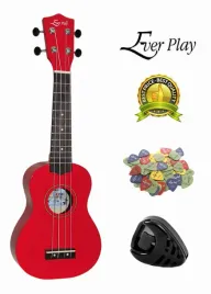 czerwone-ukulele-sopranowe-uc-120-gratisy