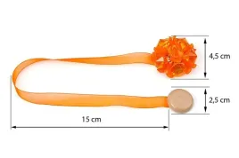 upinacz-dekoracyjny-z-magnesem-kwiatek-pomaranczowy-x2