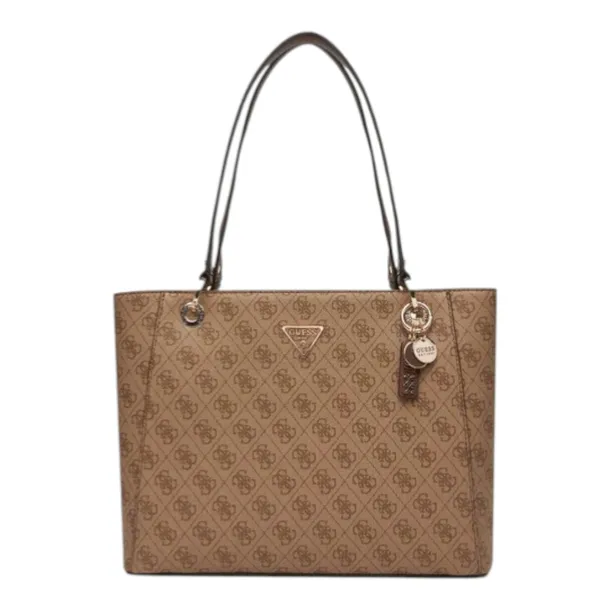 GUESS TOREBKA DAMSKA NOELLE II TOTE BRĄZOWA/LATTE