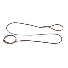 komplet-dla-szczeniakow-smycz-08x180cmobroza-16x41cm