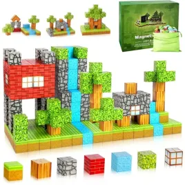 klocki-magnetyczne-szesciany-dla-dzieci-1-ludzik-100-klockow-pomysl-zestaw