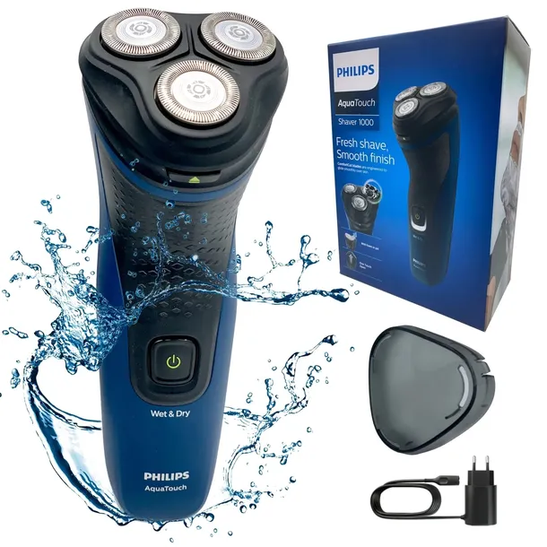 GOLARKA MĘSKA BEZPRZEWODOWA PHILIPS S1121/41 Aqua