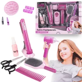 zestaw-fryzjerski-dla-dziewczynki-salon-stylizacji-suszarka-prostownica