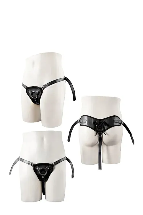 nmc-strapon-pu-harness-with-two-rings-uprzaz-do-strap-on-stan-nowy