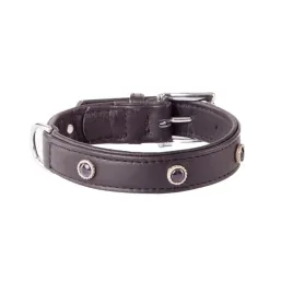 obroza-ozdobna-ze-skory-royal-czarny-44-50-cm