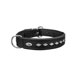 obroza-ozdobna-ze-skory-dla-psa-exclusive-czarny-32-36-cm