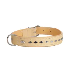 obroza-ozdobna-ze-skory-dla-psa-exclusive-naturalny-32-36-cm