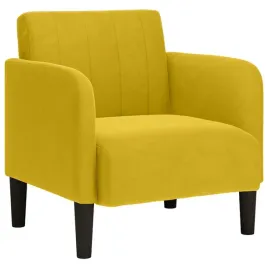 sofa-fotel-z-podlokietnikami-zolty-54-cm-aksamit