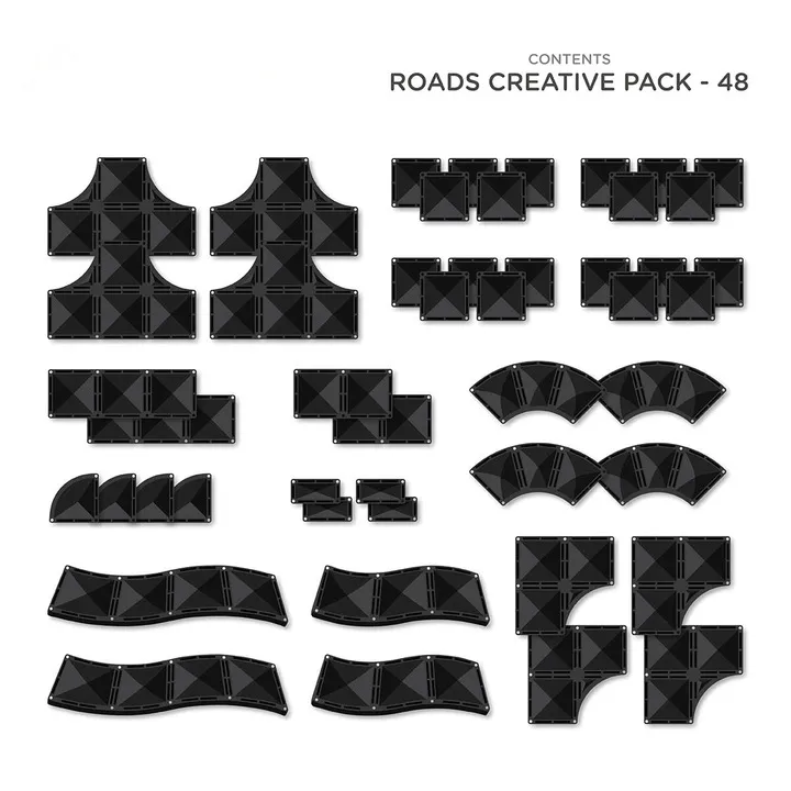 klocki-magnetyczne-drogi-creative-roads-pack-48-elementow-connetix