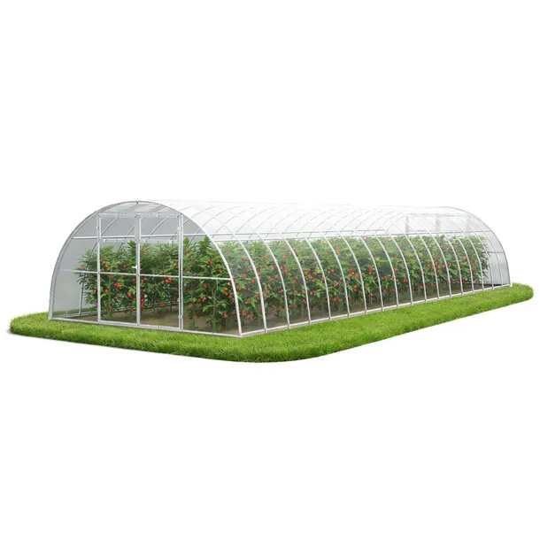 Szklarnia poliwęglan ogrodowa tunel 4x12 m 4mm mocna maxi profile 40x20