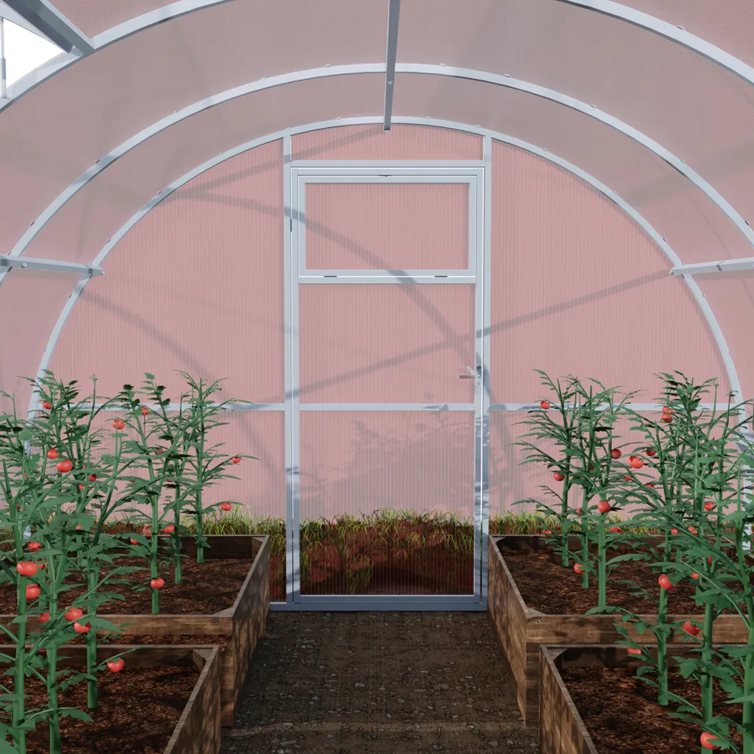 szklarnia-tunel-ogrodowy-barbi-3x10-m-profile-20x40-poliweglan-rozowy-6mm-stan-nowy