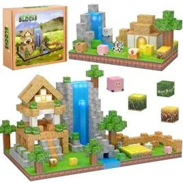 klocki-magnetyczne-3d-stem-minecraft-farma-138-elementow-bloki-drzewa-woda