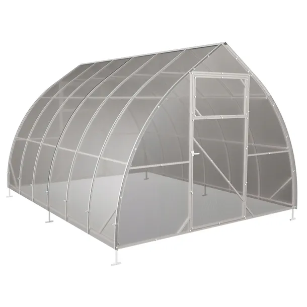 szklarnia-z-poliweglanu-kropla-31x12-m-profile-20x20-poliweglan-4mm-stan-nowy-wysokosc-produktu-230-cm