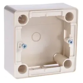 cariva-773797-puszka-natynkowa-pojedyncza-kremowy