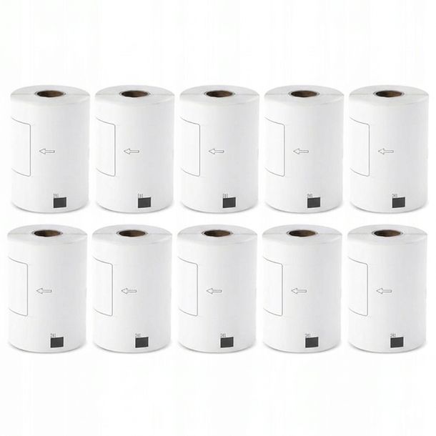 10x Etykiety Specmark do Brother QL DK-11241 102mm x 152mm bez uchwytu 200s