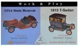 model-plastikowy-samochody-work-and-play-1915-ford-t-sedan-1914-stutz-b