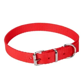 obroza-z-tasmy-dla-psa-czerwony-36-46-cm