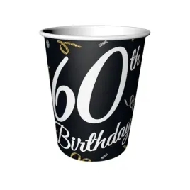 kubeczki-papierowe-60th-birthday-czarne-200ml-6-sztuk-kp-60bd
