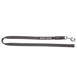 smycz-pojedyncza-tasma-gumowana-b-raczki-czarna-dl-100cm