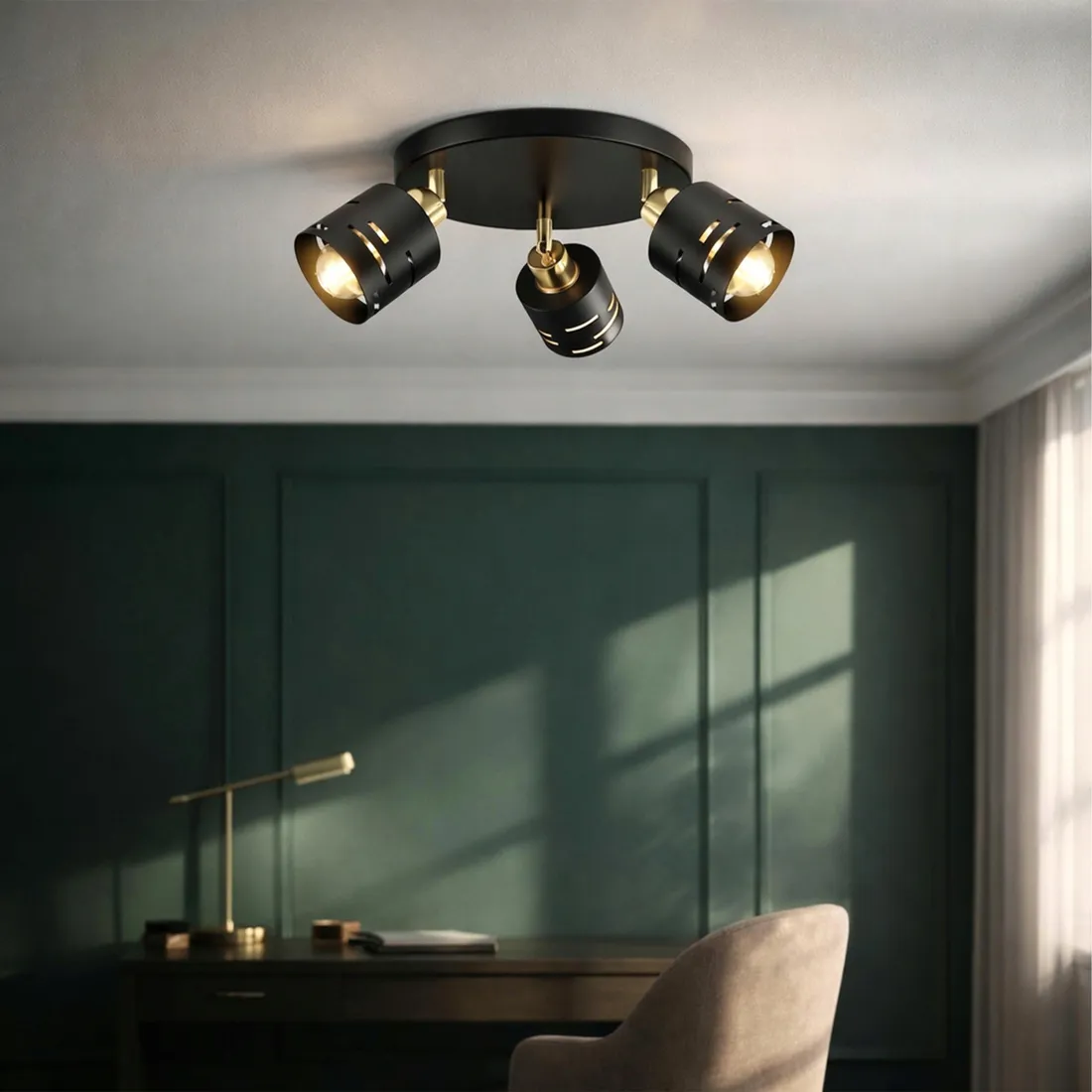 zyrandol-wiszacy-plafon-led-e27-czarna-zlota-nowoczesny-styl