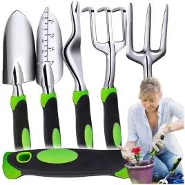 zestaw-narzedzi-ogrodowych-5-elementow-lopatka-grabki-pazurki-chwasty-ogrod