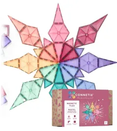 klocki-magnetyczne-connetix-pastel-geometry-pack-40-elementow