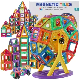 klocki-magnetyczne-3d-kolo-mlynskie-pojazdy-zestaw-magnetic-tiles-72-el