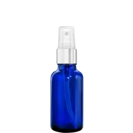 butelka-szklana-50ml-niebieska-z-atomizerem-srebrnym
