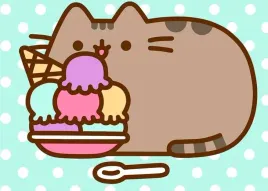 oplatek-na-tort-kot-pusheen-z-lodami