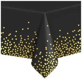 obrus-foliowy-czarny-w-zlote-kropki-137x274cm-512292