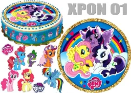 oplatek-na-gore-i-bok-tortu-kucyki-pony-xpon-01