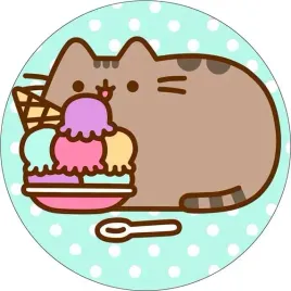 oplatek-na-tort-kot-pusheen-z-lodami