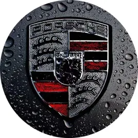 oplatek-na-tort-logo-porsche