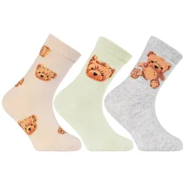 skarpetki-dziewczece-bawelniane-dlugie-w-misiaczki-3-pary-moraj-35-38
