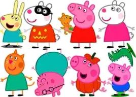 postacie-na-bok-tortu-swinka-peppa