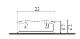 profil-nakladany-led-glax-3m-stan-nowy