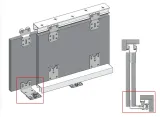 okucie-dolne-forma-b300-wozek-katownik-stan-nowy