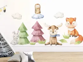 duze-naklejki-scienne-lesne-zwierzeta-dla-dzieci-woodland-5