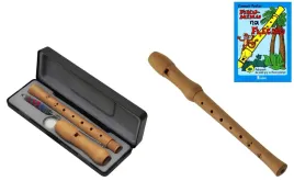flet-drewniany-sopranowy-z-etui-szkolny-barokowy-angielski-ksiazka
