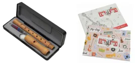 flet-drewniany-sopranowy-z-etui-szkolny-barokowy-metro-musical-zeszyt