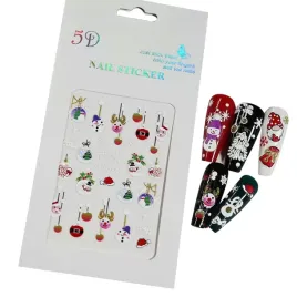 naklejki-na-paznokcie-5d-swiateczne-bombki-balwanki-zima-s5d-0005-gold