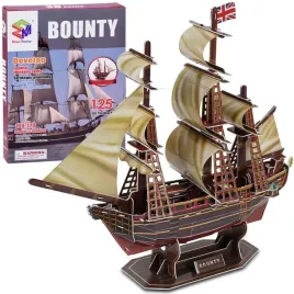 puzzle-3d-statek-bounty-okret-morski-125-el-za2599