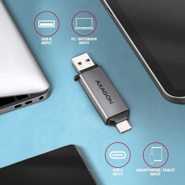 axagon-mobile-usb-3-2-gen-1-mini-card-reader-with-usb-c-and-usb-a-connector-obslugiwane-karty-pamieci-micro-secure-digital-micro-sd-secure-digital-sd