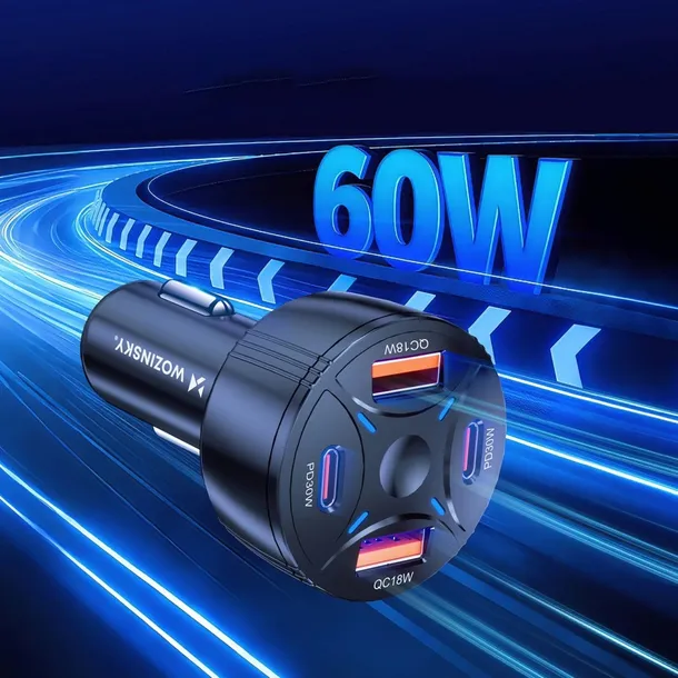 ladowarka-samochodowa-2xusb-c-2xusb-a-60w-czarna-wozinsky-prad-wyjsciowy-3000-ma