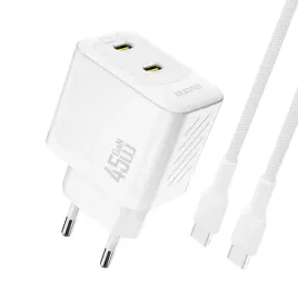 ladowarka-sieciowa-2xusb-c-z-kablem-usb-c-gan-pd-45w-biala-dudao