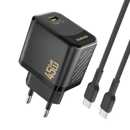 ladowarka-sieciowa-gan-z-kablem-usb-c-45w-czarna-dudao