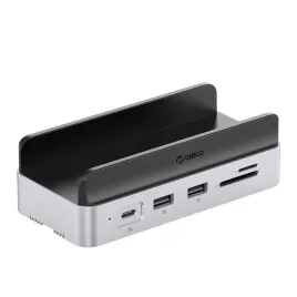stacja-dokujaca-10w1-do-mac-mini-m-2-usb-c-usb-a-hdmi-rj45-sd-tf-srebrna