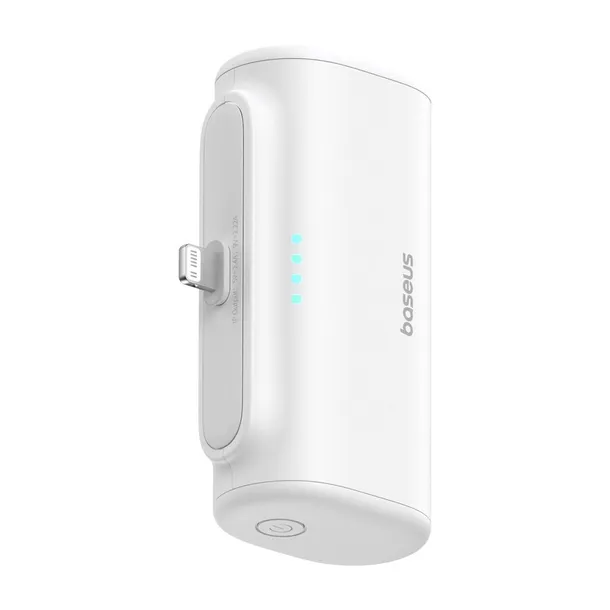 powerbank-5000mah-iphone-lightning-usb-c-compact-20w-bialy-baseus-pojemnosc-akumulatora-5000-mah