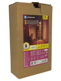 choinka-sznurkowa-led-aigostar-150cm-gwiazda-3d-218led-ciepla-ip44